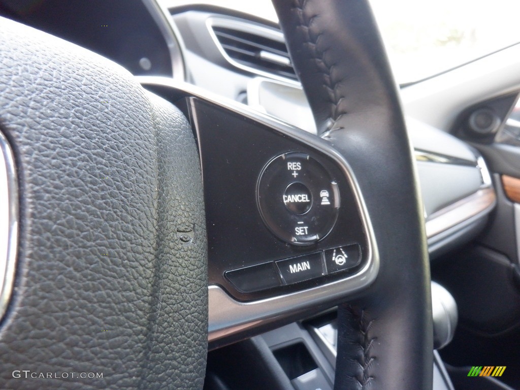 2018 CR-V EX-L AWD - Basque Red Pearl II / Gray photo #27
