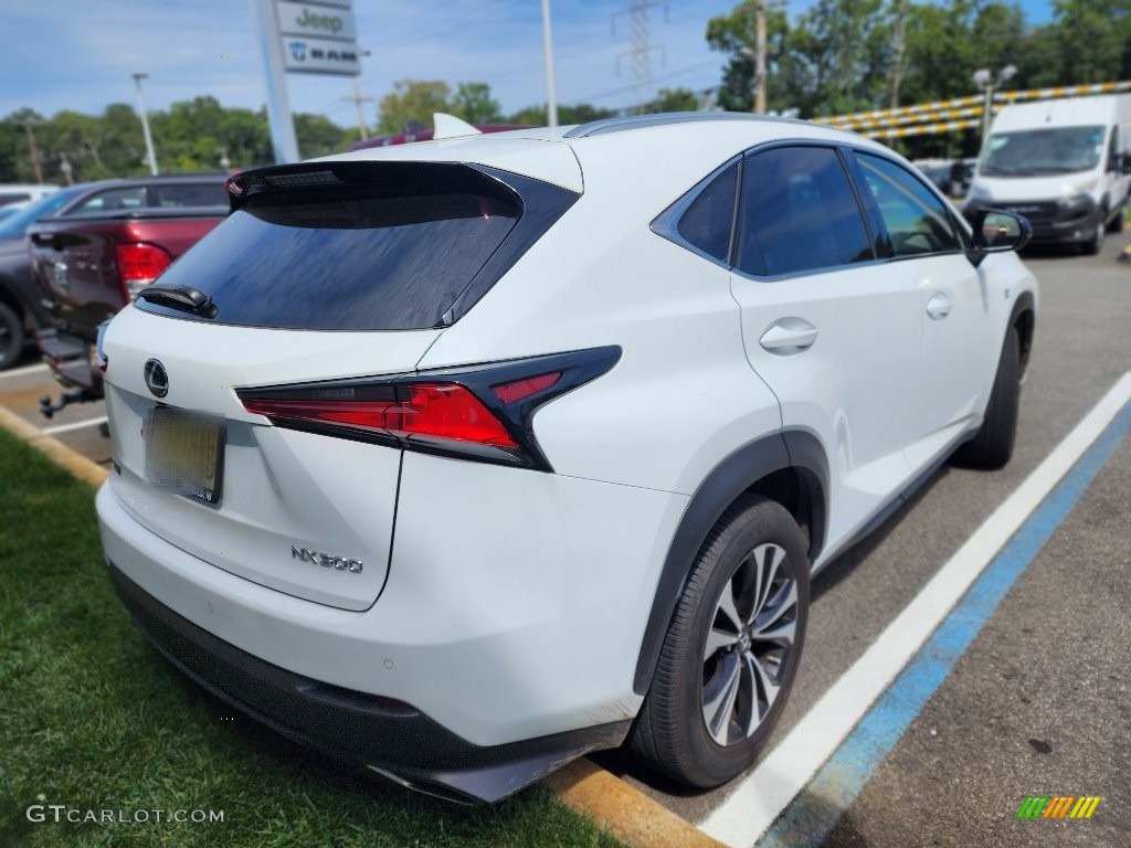2021 NX 300 F Sport AWD - Ultra White / Black photo #3