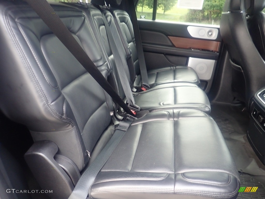 Ebony Interior 2020 Lincoln Navigator L Reserve 4x4 Photo #146477814