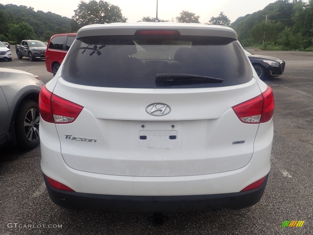 2014 Tucson GLS AWD - Winter White / Beige photo #3