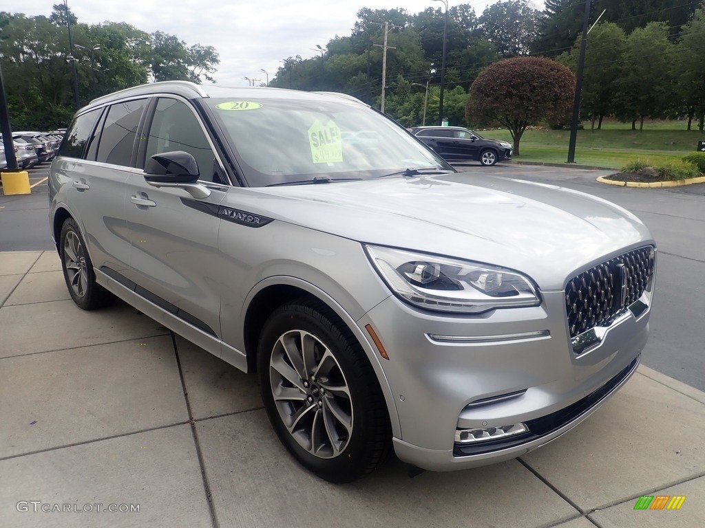 Silver Radiance 2020 Lincoln Aviator Grand Touring AWD Exterior Photo #146478180