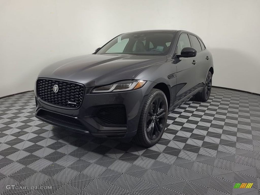 2024 F-PACE P400 R-Dynamic S - Carpathian Gray Metallic / Ebony/Ebony photo #1