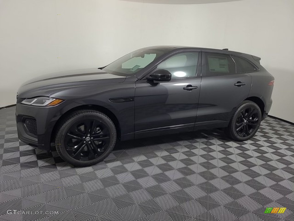 2024 F-PACE P400 R-Dynamic S - Carpathian Gray Metallic / Ebony/Ebony photo #6