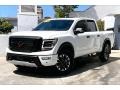 2023 Glacier White Nissan Titan Pro-4X Crew Cab 4x4  photo #12