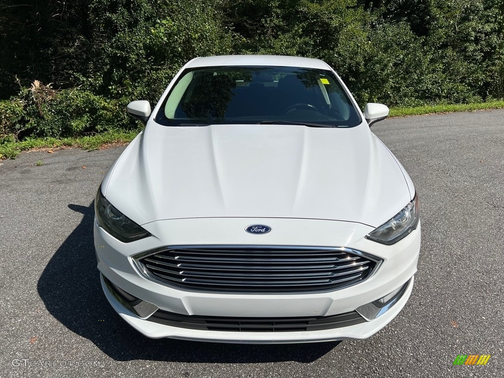 2017 Fusion S - Oxford White / Ebony photo #4