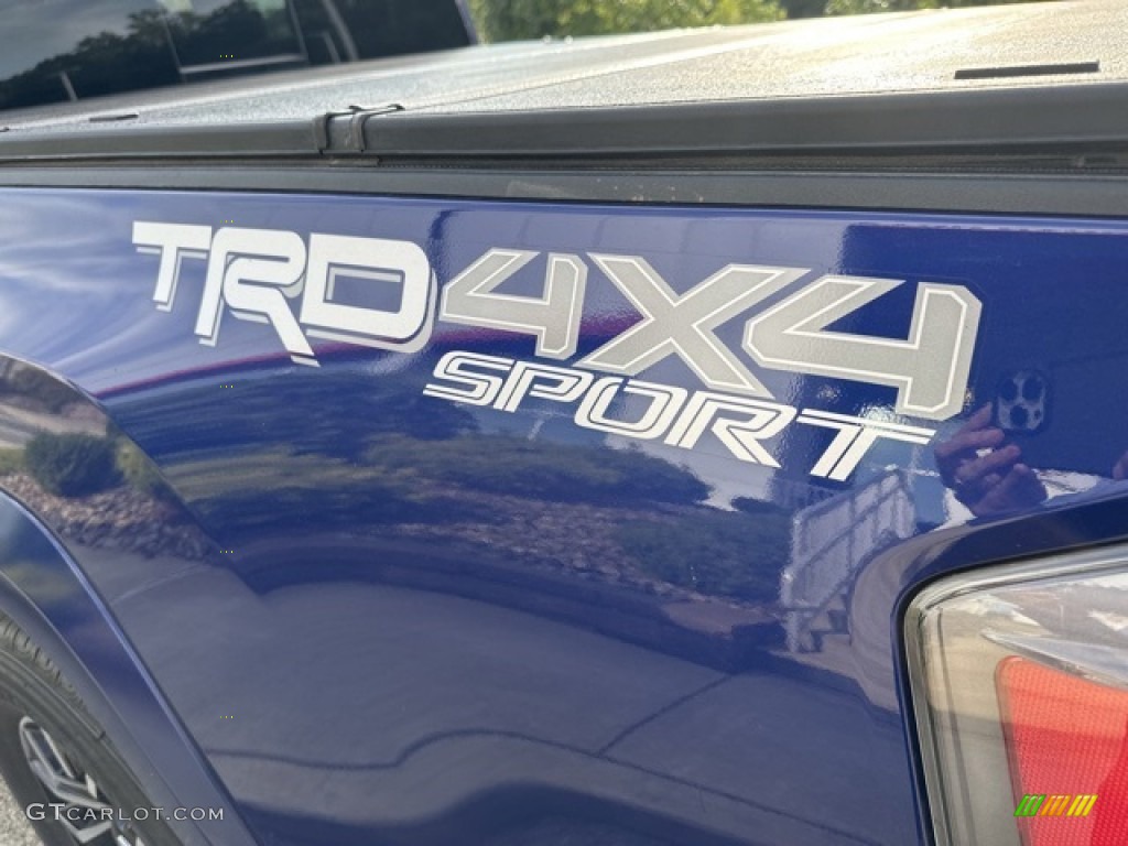 2023 Tacoma TRD Sport Double Cab 4x4 - Blue Crush Metallic / Black photo #19