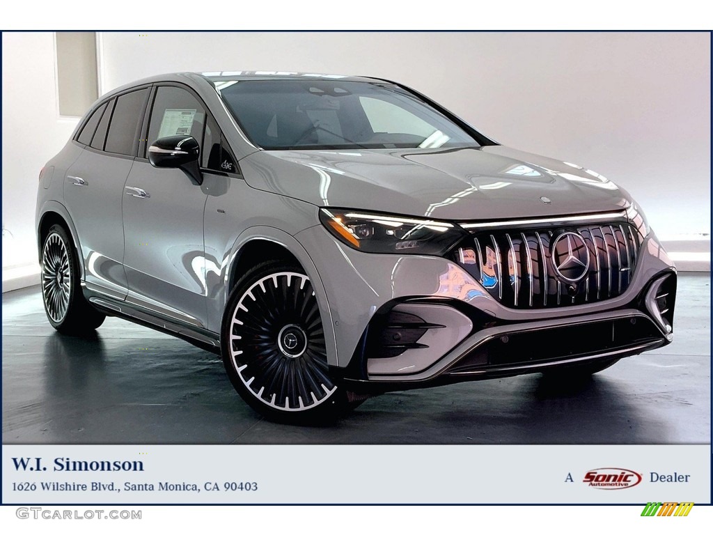 2024 EQE AMG 4Matic SUV - Alpine Grey / Black w/Red Stitching photo #1