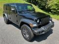 Black 2024 Jeep Wrangler 4-Door Sport S 4x4 Exterior