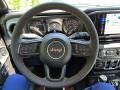 Black 2024 Jeep Wrangler 4-Door Sport S 4x4 Steering Wheel