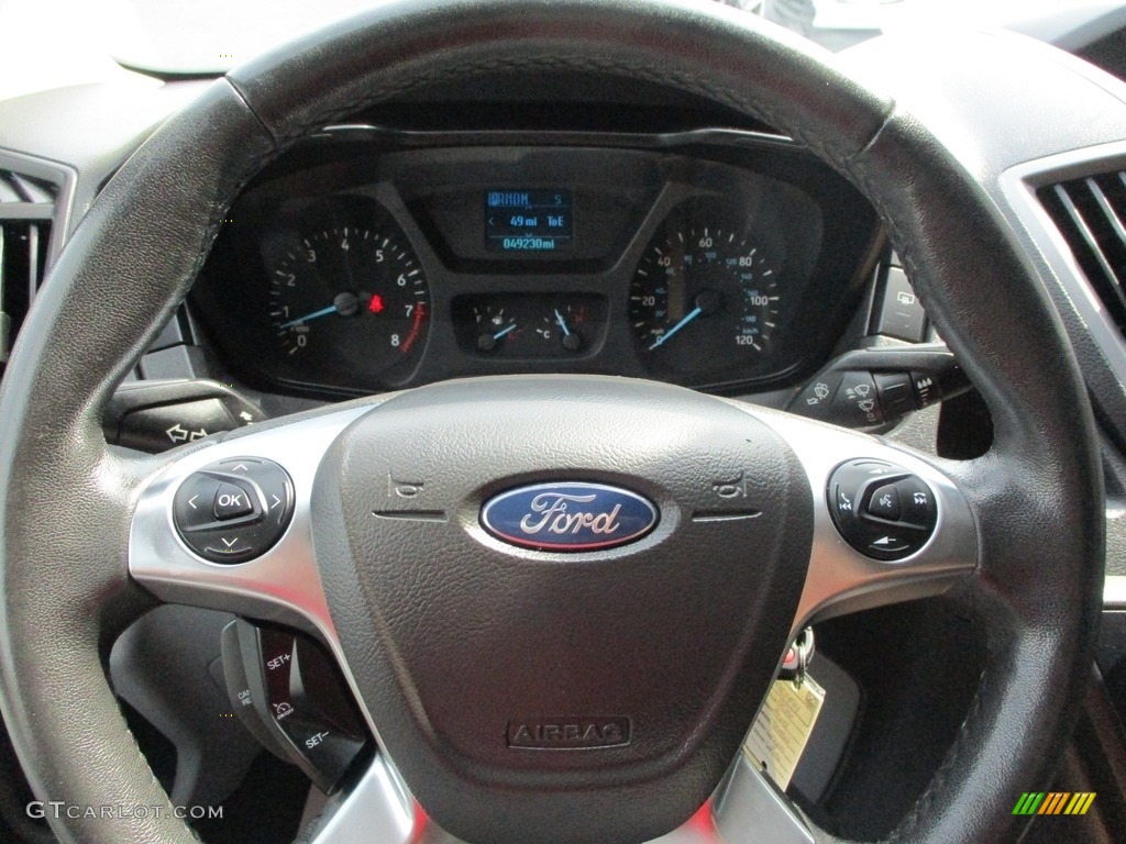 2016 Ford Transit 350 Van XLT LR Long Pewter Steering Wheel Photo #146479635