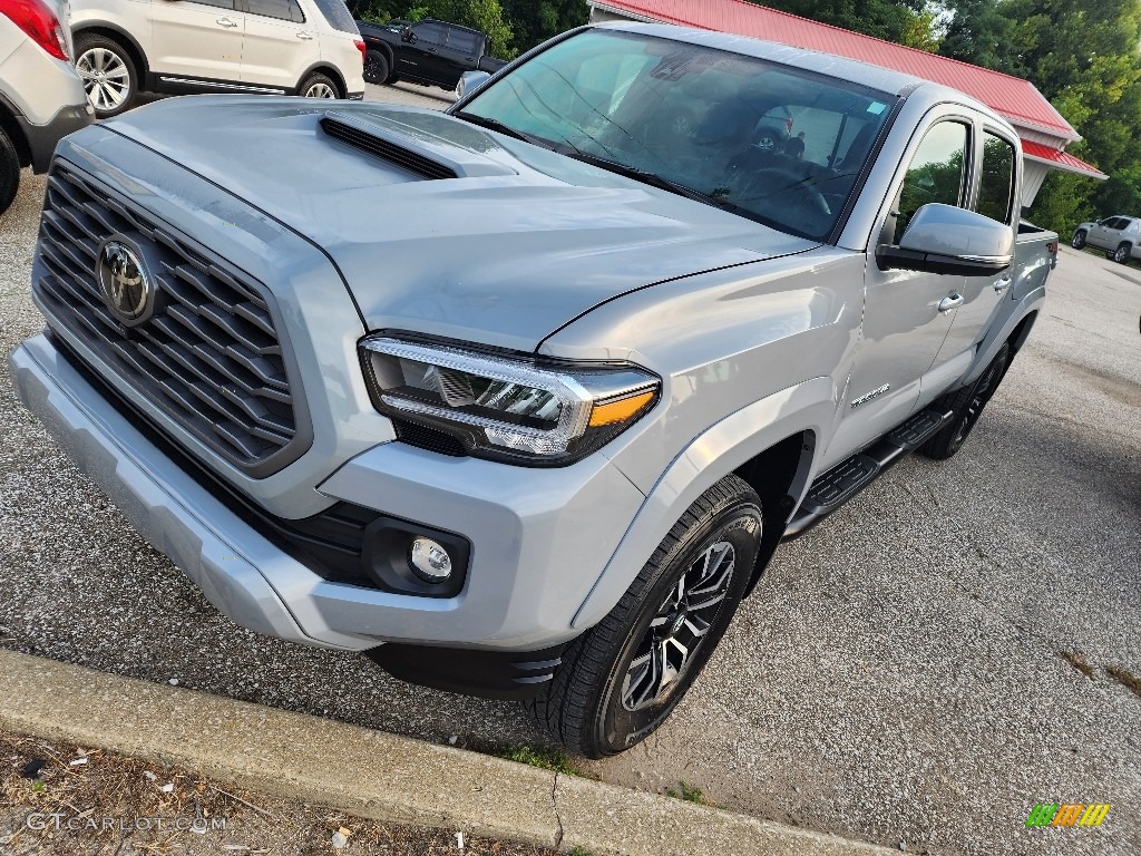 2021 Tacoma TRD Sport Double Cab 4x4 - Cement / Black photo #5