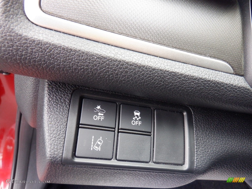 2019 Civic LX Sedan - Molten Lava Pearl / Black photo #10