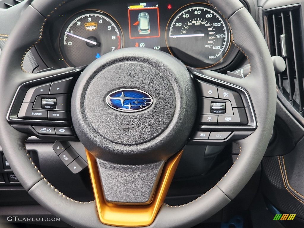 2023 Subaru Forester Wilderness Black Steering Wheel Photo #146480977