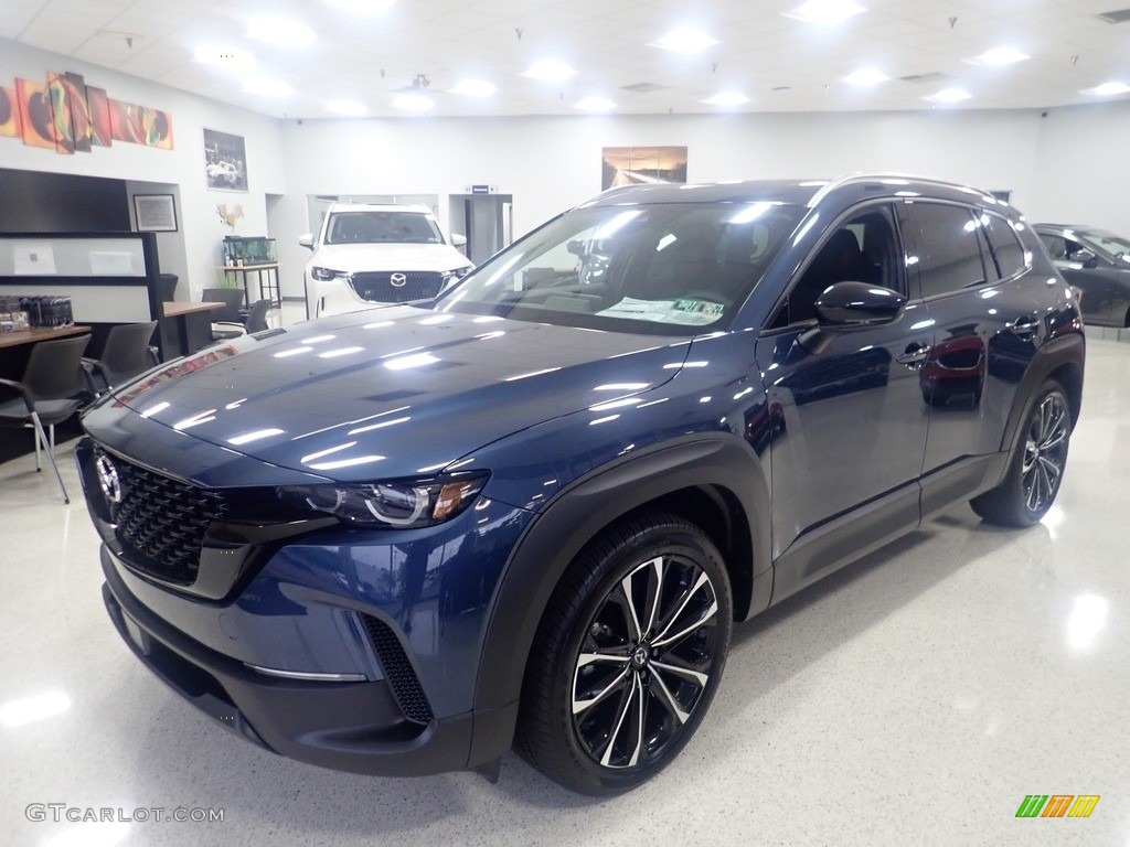 2023 CX-50 S Premium Plus AWD - Ingot Blue Mica / Black photo #6