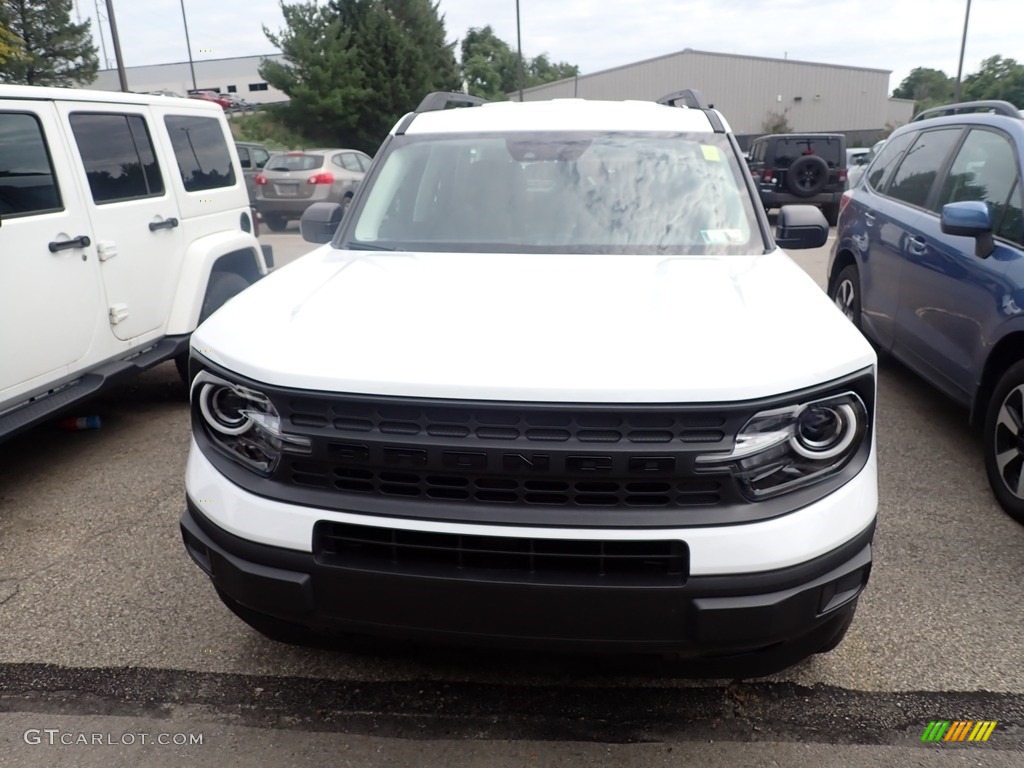 2022 Bronco Sport Big Bend 4x4 - Oxford White / Medium Dark Slate photo #2