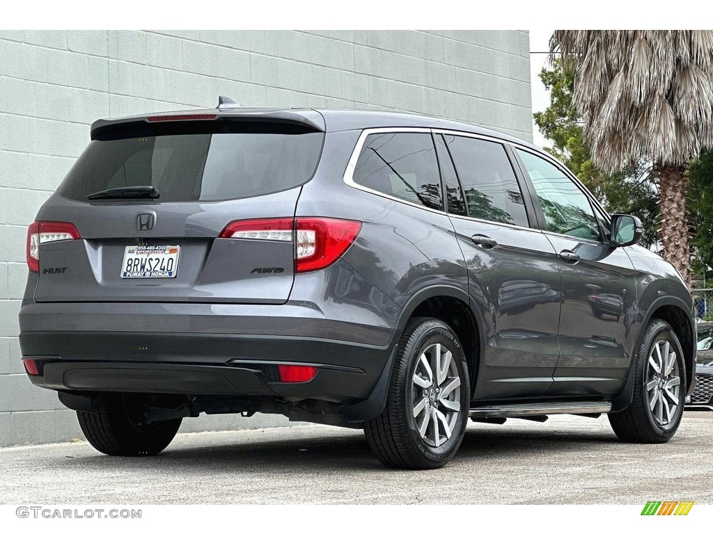Modern Steel Metallic 2020 Honda Pilot EX-L AWD Exterior Photo #146481342