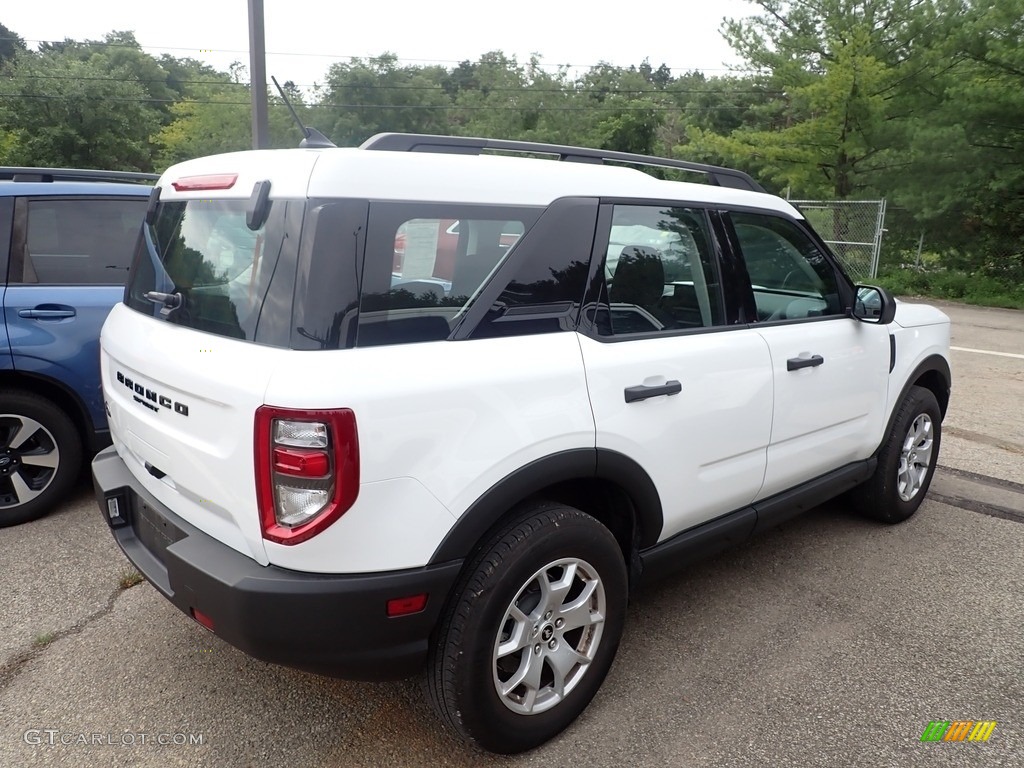 2022 Bronco Sport Big Bend 4x4 - Oxford White / Medium Dark Slate photo #4