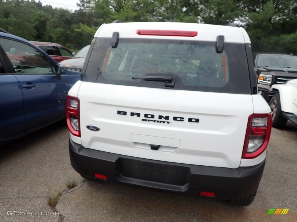 2022 Bronco Sport Big Bend 4x4 - Oxford White / Medium Dark Slate photo #5