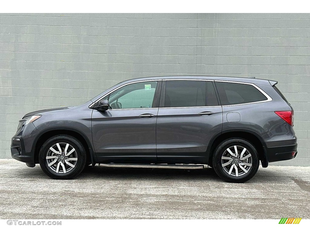 Modern Steel Metallic 2020 Honda Pilot EX-L AWD Exterior Photo #146481414