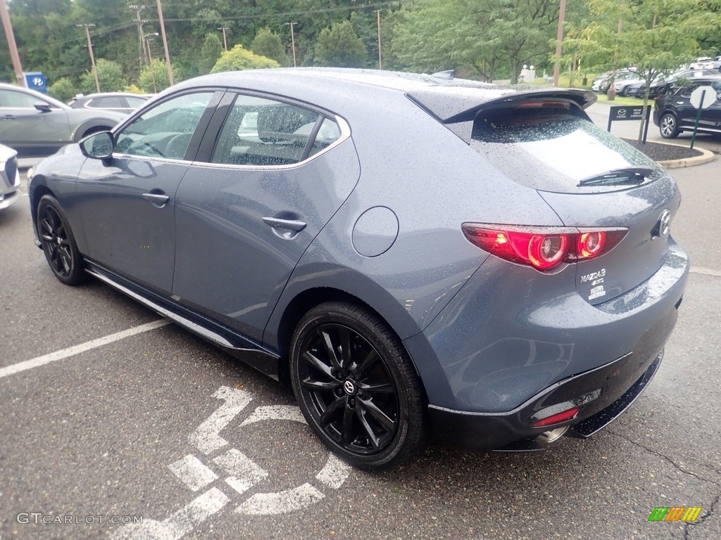 2023 Mazda3 2.5 Turbo Hatchback - Polymetal Gray Metallic / Black photo #5