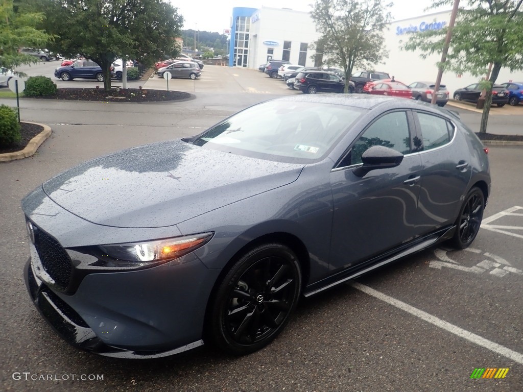 2023 Mazda3 2.5 Turbo Hatchback - Polymetal Gray Metallic / Black photo #7