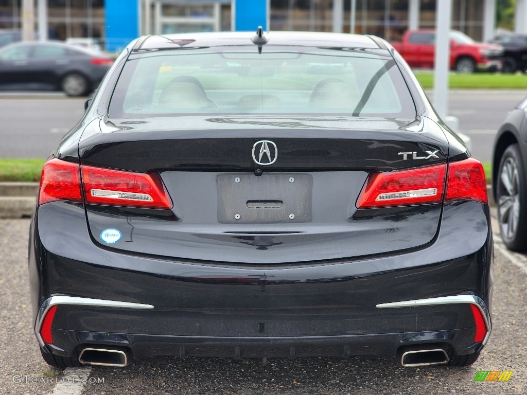 2019 TLX V6 Sedan - Crystal Black Pearl / Parchment photo #4