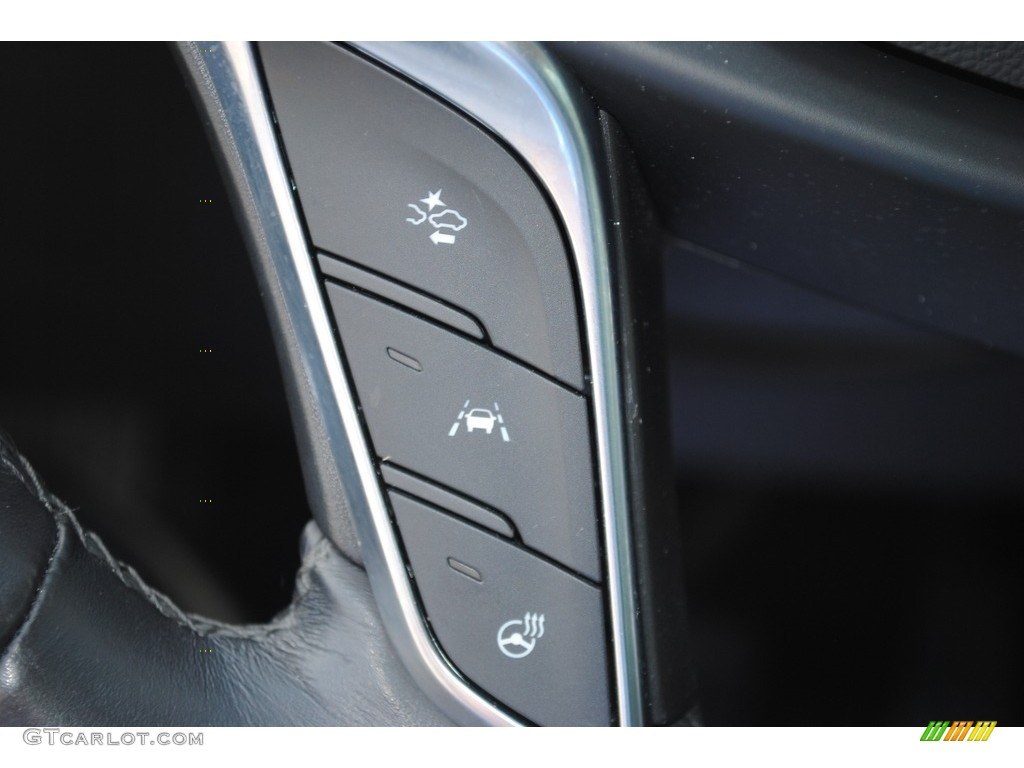 2018 Cadillac XT5 Luxury Jet Black Steering Wheel Photo #146482123