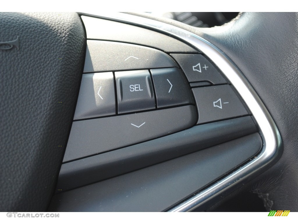 2018 Cadillac XT5 Luxury Jet Black Steering Wheel Photo #146482146