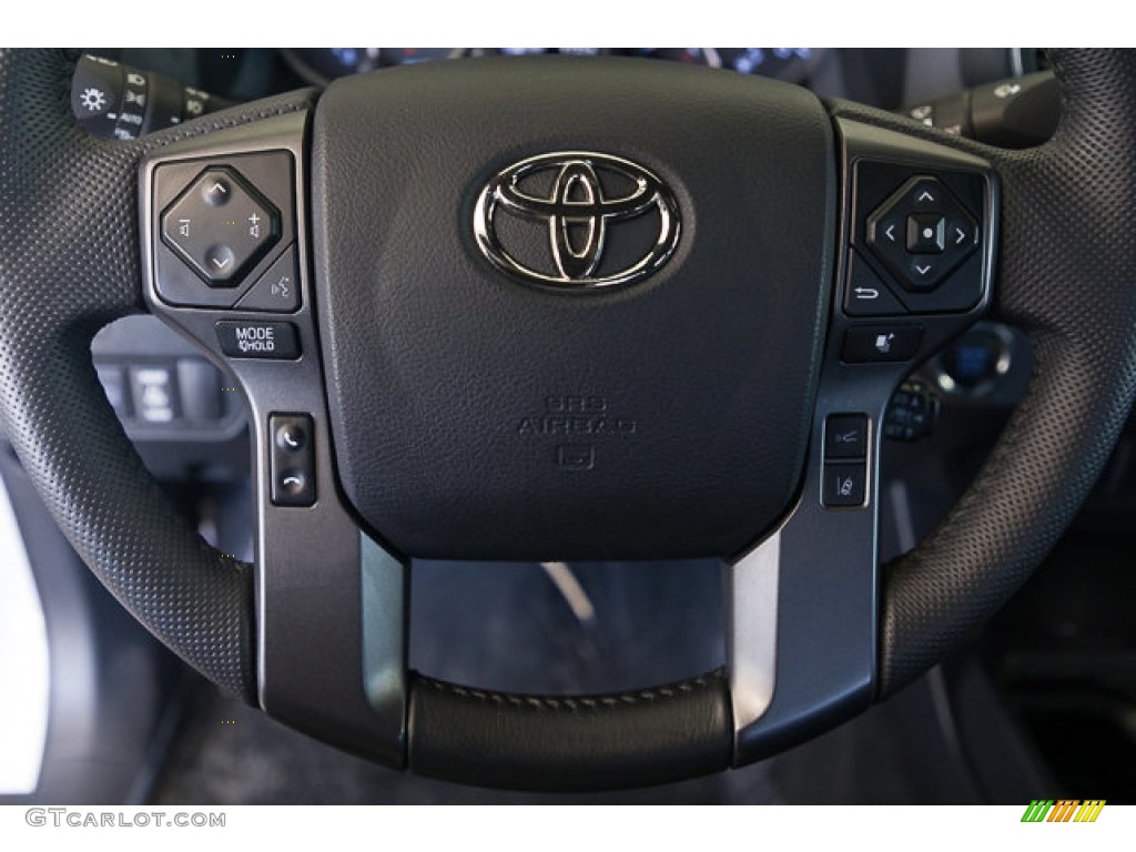 2022 Tacoma TRD Sport Double Cab 4x4 - Super White / Cement/Black photo #15