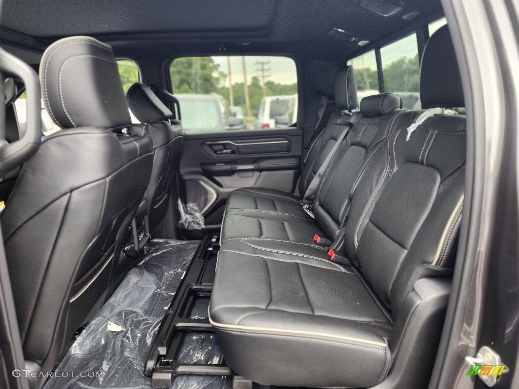 Black Interior 2023 Ram 1500 Limited Crew Cab 4x4 Photo #146482819