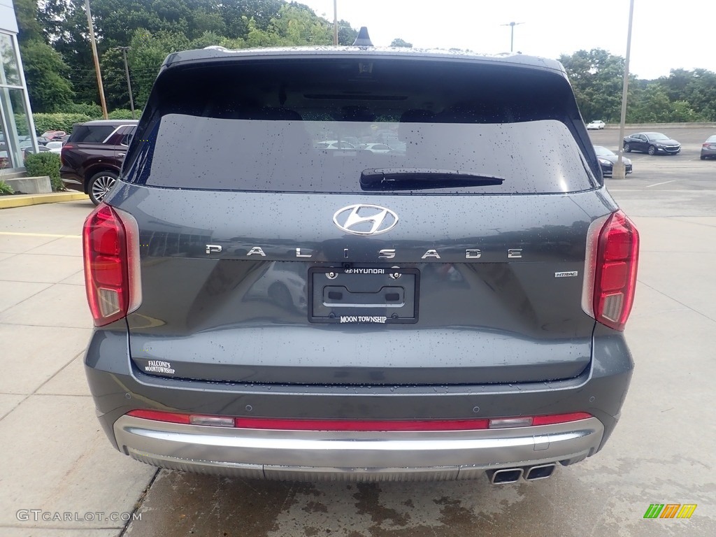 2024 Palisade Calligraphy AWD - Steel Graphite / Navy/Beige photo #3