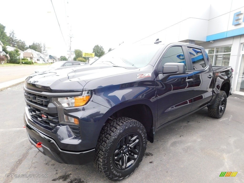 2023 Silverado 1500 Custom Trail Boss Crew Cab 4x4 - Dark Ash Metallic / Jet Black photo #1