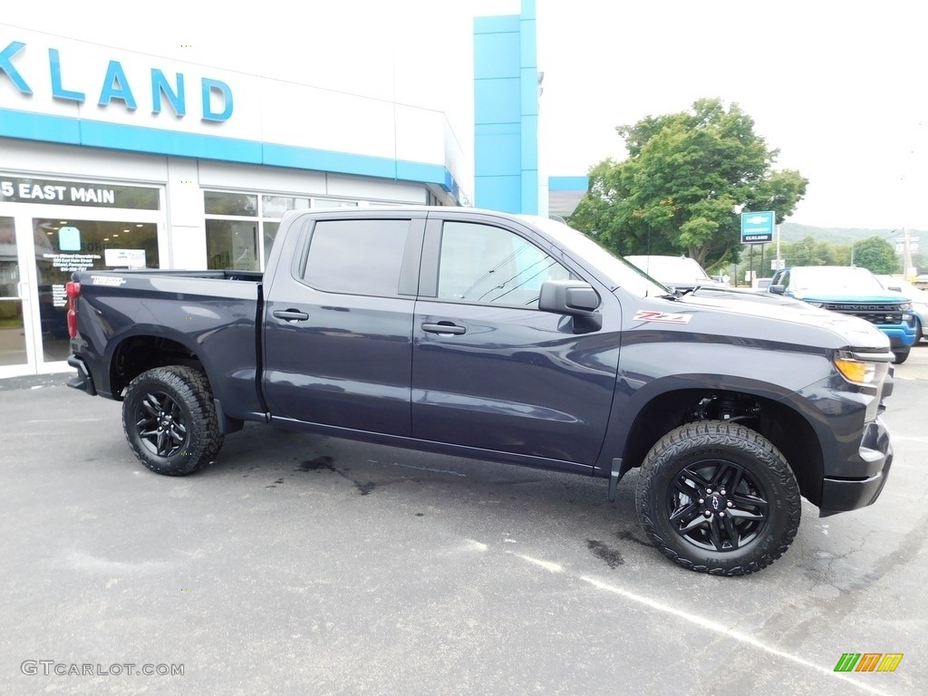 2023 Silverado 1500 Custom Trail Boss Crew Cab 4x4 - Dark Ash Metallic / Jet Black photo #6