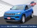 2023 Laser Blue Pearl Jeep Compass Sport 4x4  photo #1