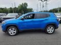 2023 Laser Blue Pearl Jeep Compass Sport 4x4  photo #3