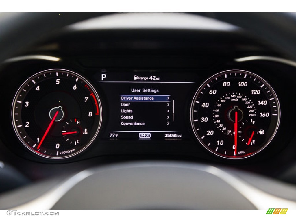 2020 Hyundai Genesis G70 Gauges Photos