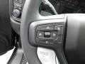 Jet Black Steering Wheel Photo for 2023 Chevrolet Silverado 1500 #146483513
