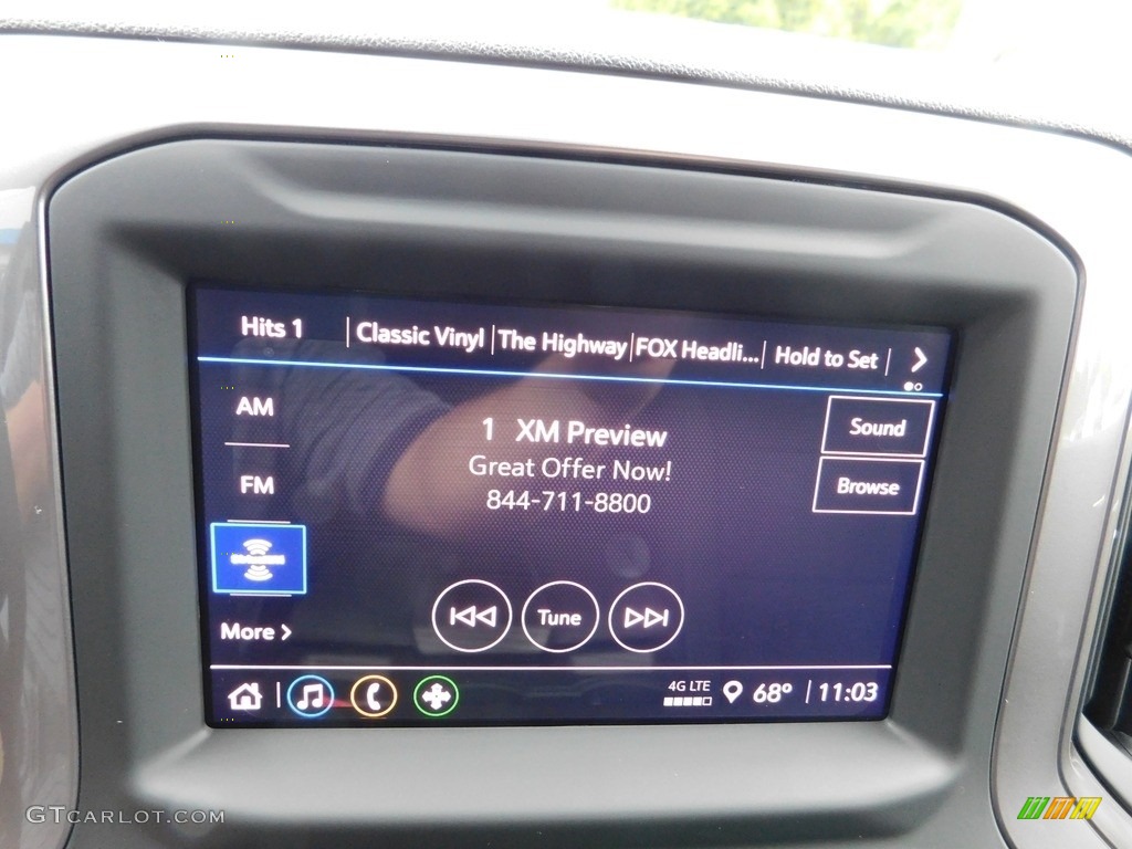 2023 Silverado 1500 Custom Trail Boss Crew Cab 4x4 - Dark Ash Metallic / Jet Black photo #36