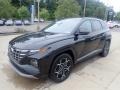 Phantom Black 2024 Hyundai Tucson N-Line Hybrid AWD Exterior