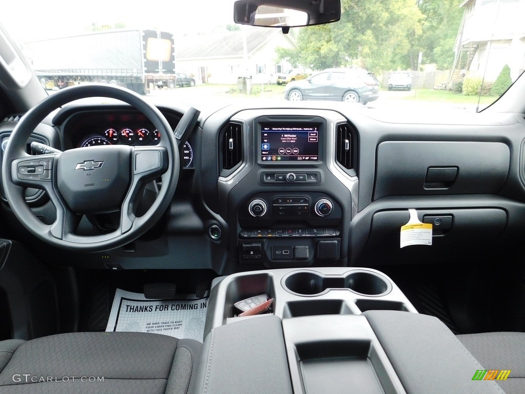 2023 Silverado 1500 Custom Trail Boss Crew Cab 4x4 - Dark Ash Metallic / Jet Black photo #38