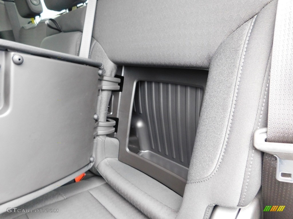 Jet Black Interior 2023 Chevrolet Silverado 1500 Custom Trail Boss Crew Cab 4x4 Photo #146483907