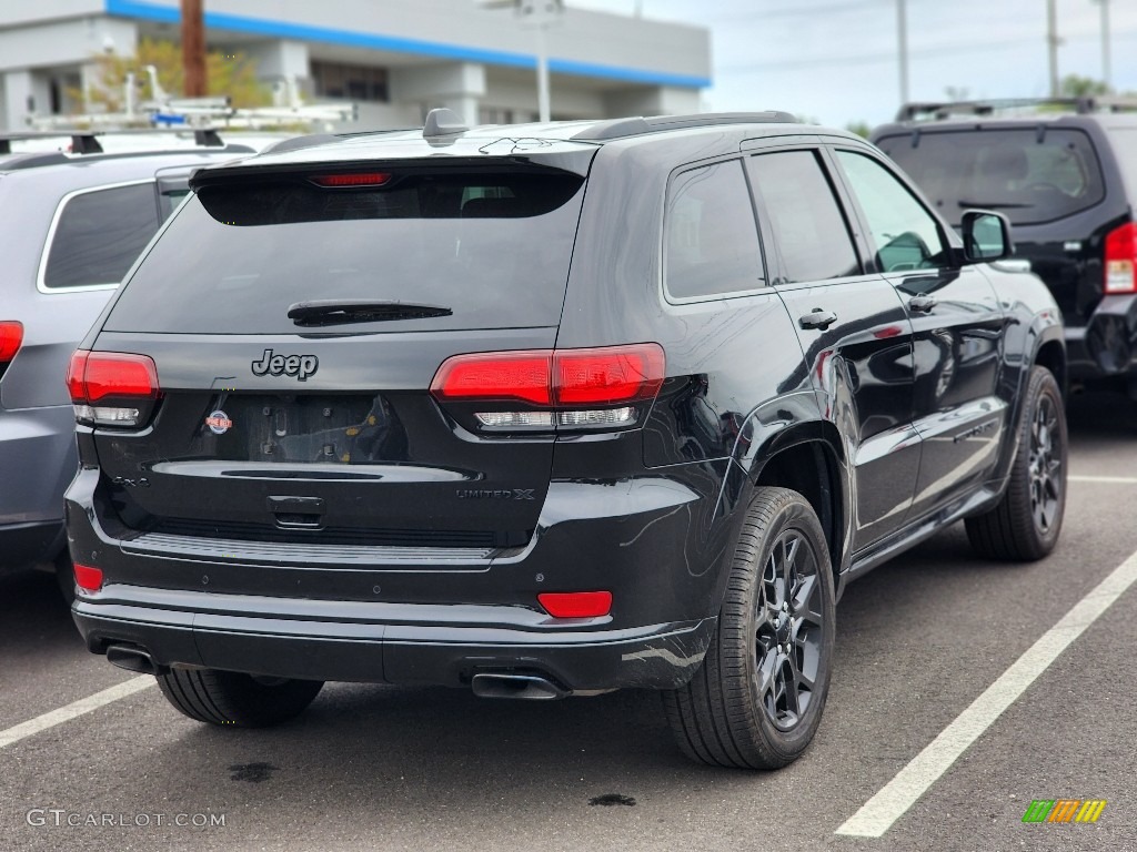 Diamond Black Crystal Pearl 2021 Jeep Grand Cherokee Limited 4x4 Exterior Photo #146484194