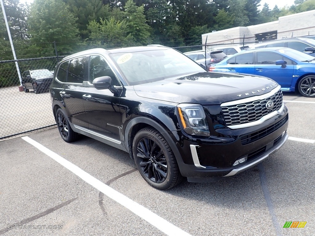 2020 Telluride SX AWD - Ebony Black / Black photo #3