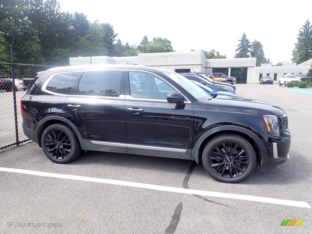 2020 Telluride SX AWD - Ebony Black / Black photo #4