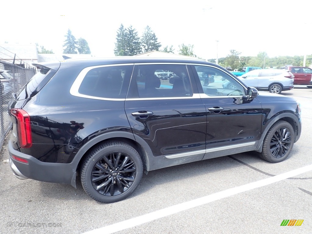 2020 Telluride SX AWD - Ebony Black / Black photo #5