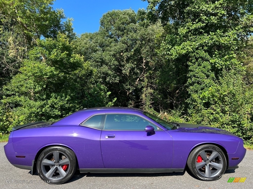 Plum Crazy Purple Pearl 2010 Dodge Challenger SRT8 Exterior Photo #146484416