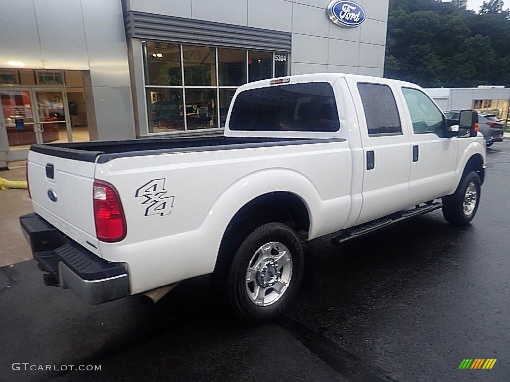 2016 F250 Super Duty XLT Crew Cab 4x4 - Oxford White / Steel photo #2