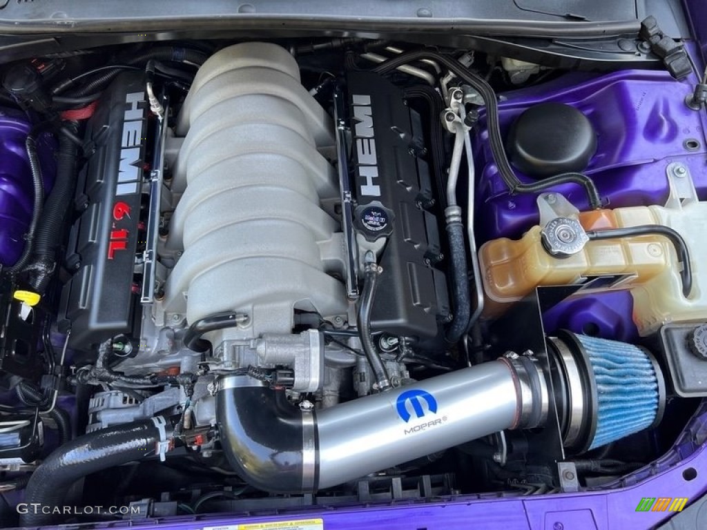 2010 Dodge Challenger SRT8 6.1 Liter SRT HEMI OHV 16-Valve VVT V8 Engine Photo #146484556