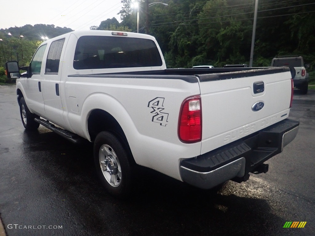 2016 F250 Super Duty XLT Crew Cab 4x4 - Oxford White / Steel photo #4