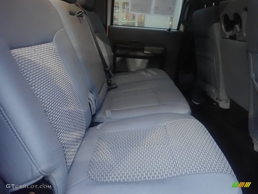 2016 F250 Super Duty XLT Crew Cab 4x4 - Oxford White / Steel photo #14